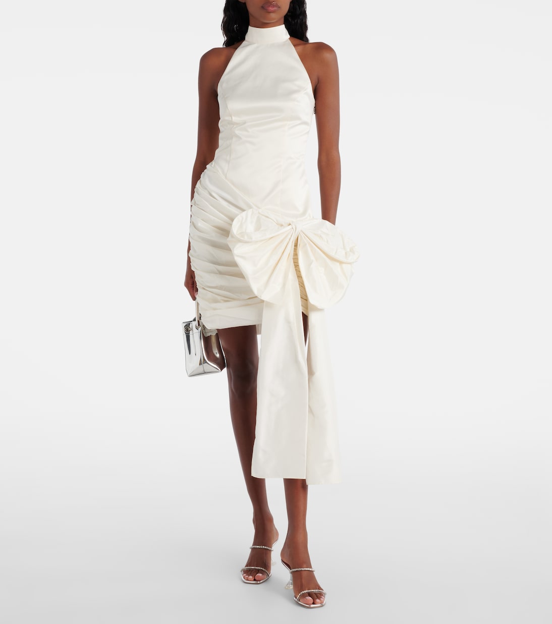 Robe en satin | Rotate