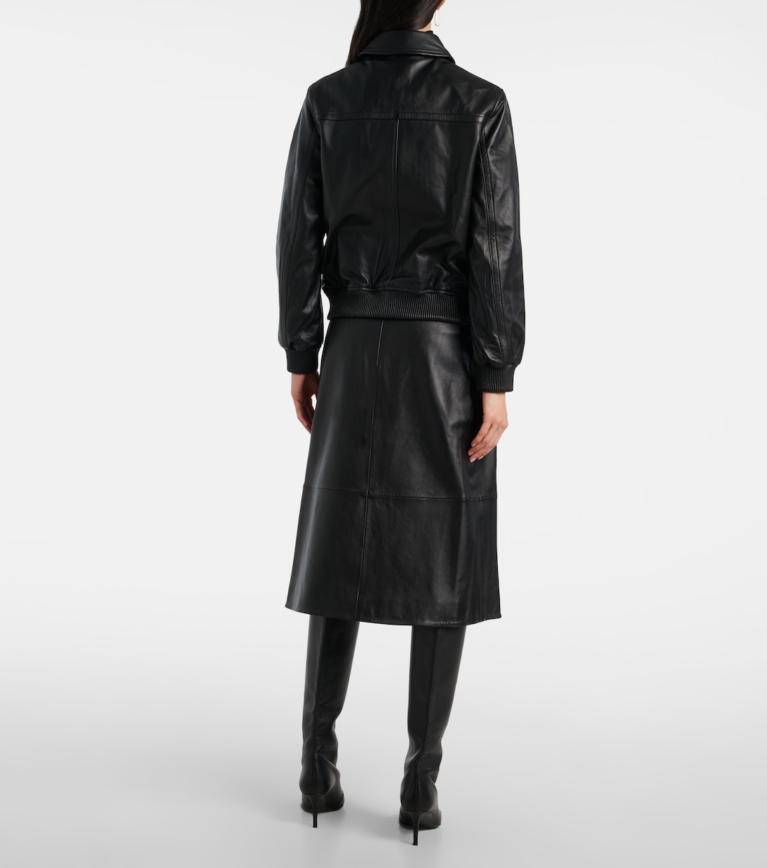 Leather jacket | Yves Salomon