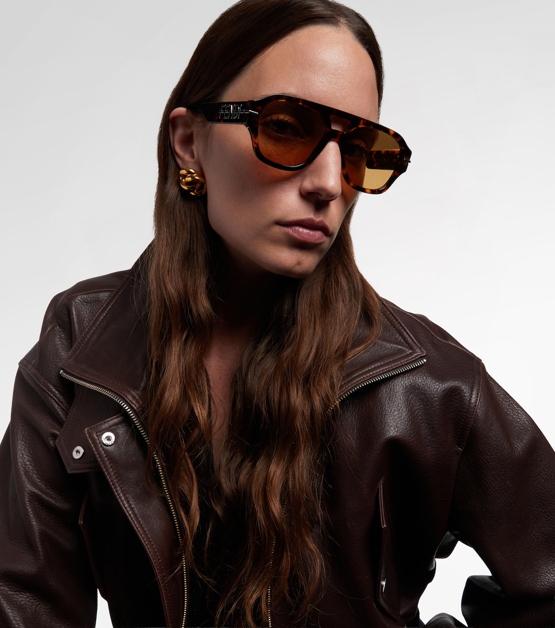 Fendigraphy aviator sunglasses | Fendi