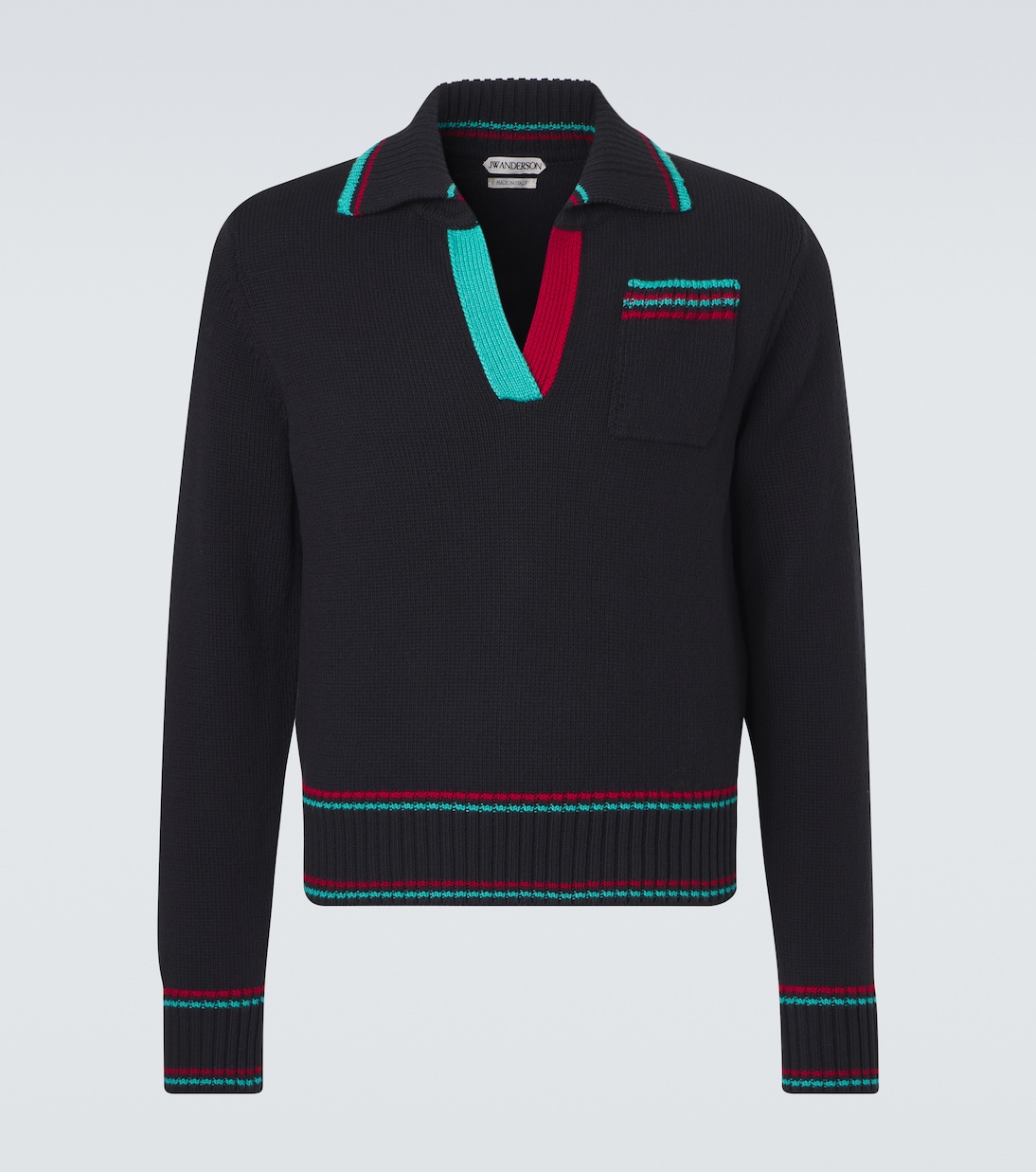 Polo in cotone, cashmere e lana | JW Anderson