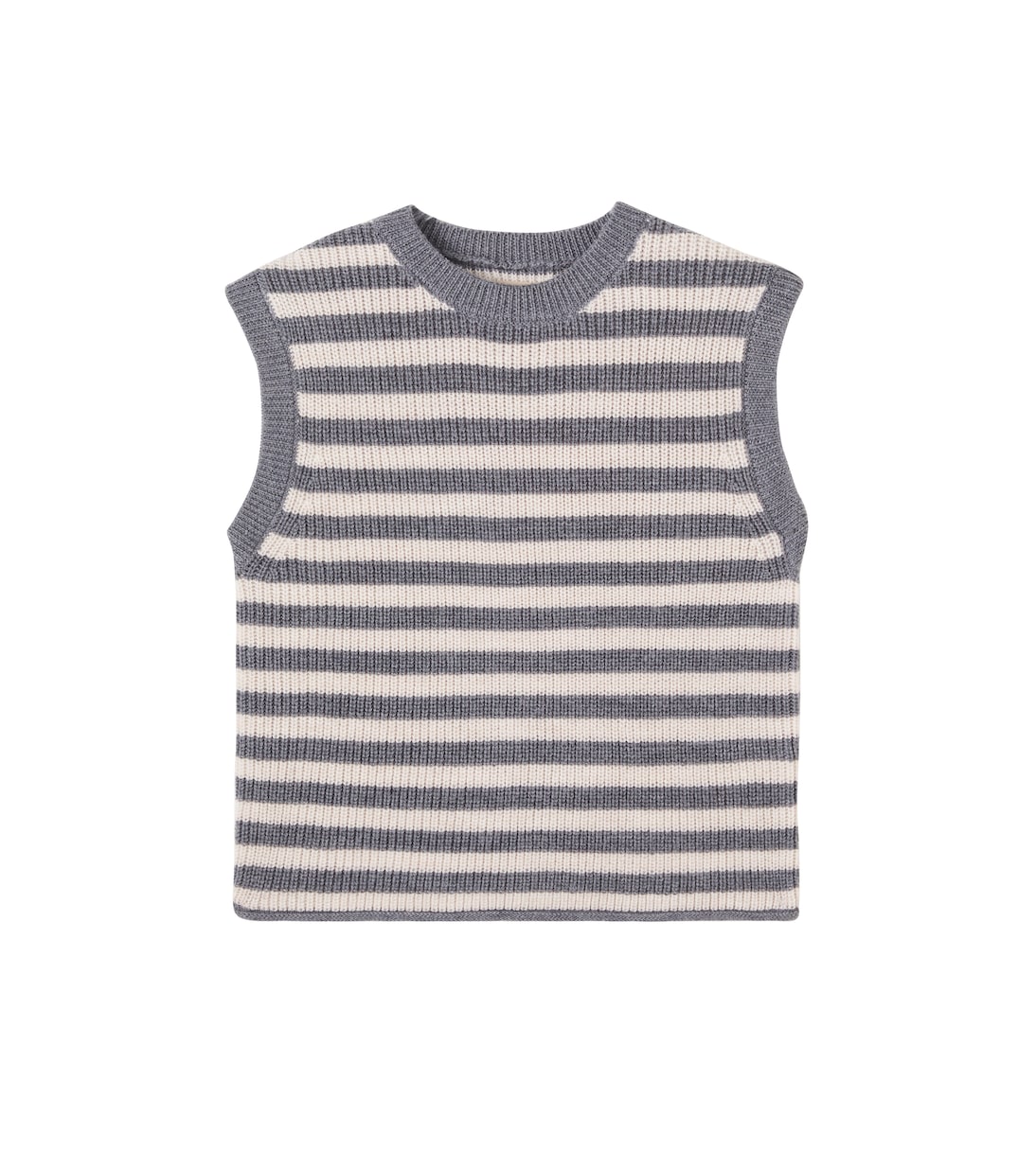 Gilet Ruby in lana a righe | Wheat