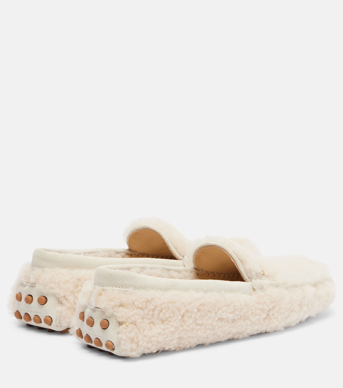 Gommino suede-trimmed driving shoes | Tod's