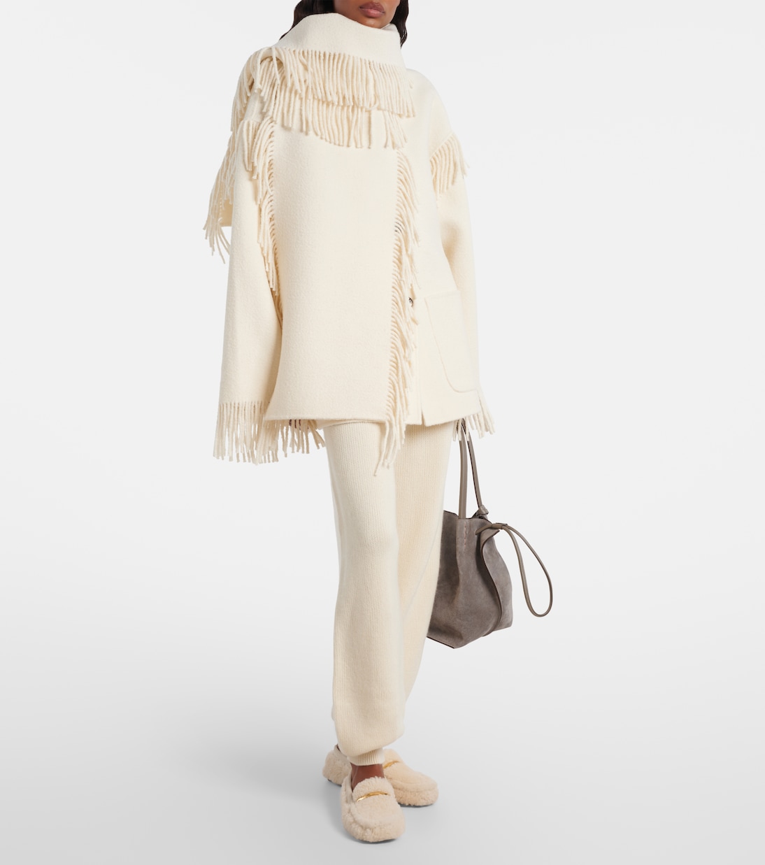 Gommino suede-trimmed driving shoes | Tod's