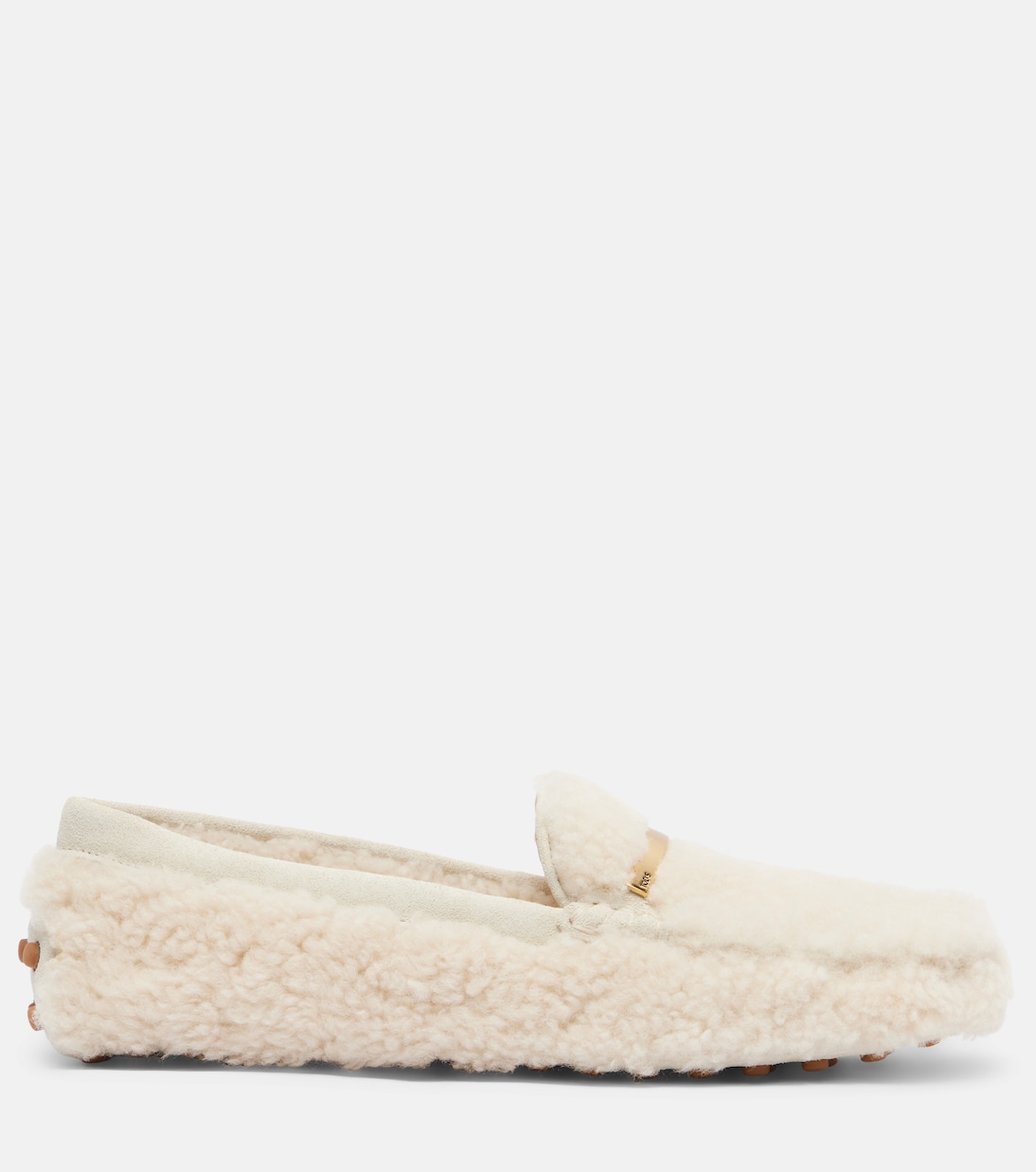 Gommino suede-trimmed driving shoes | Tod's