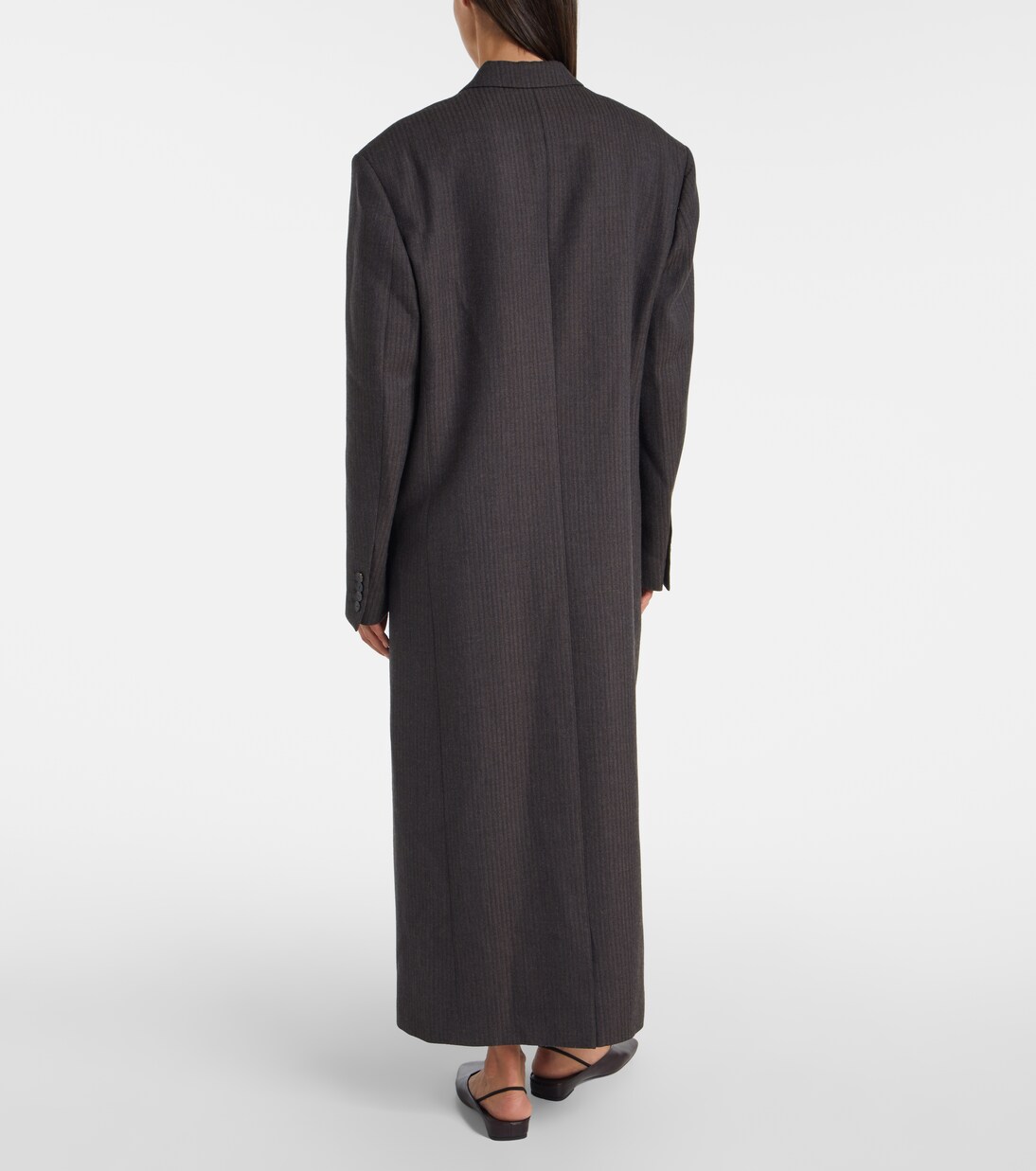 Brooke striped wool coat | Calvin Klein Collection