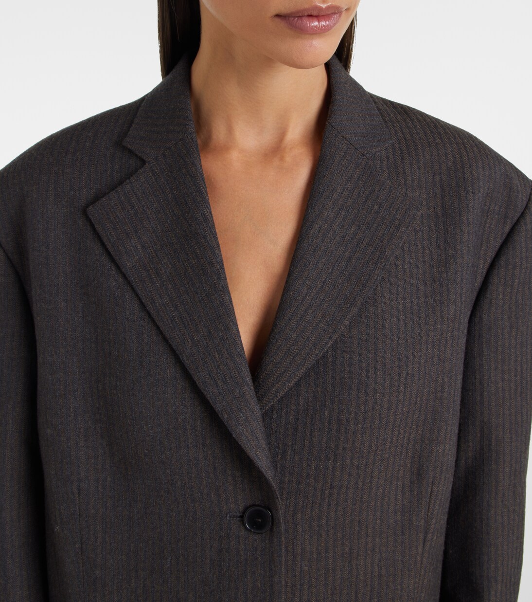 Brooke striped wool coat | Calvin Klein Collection