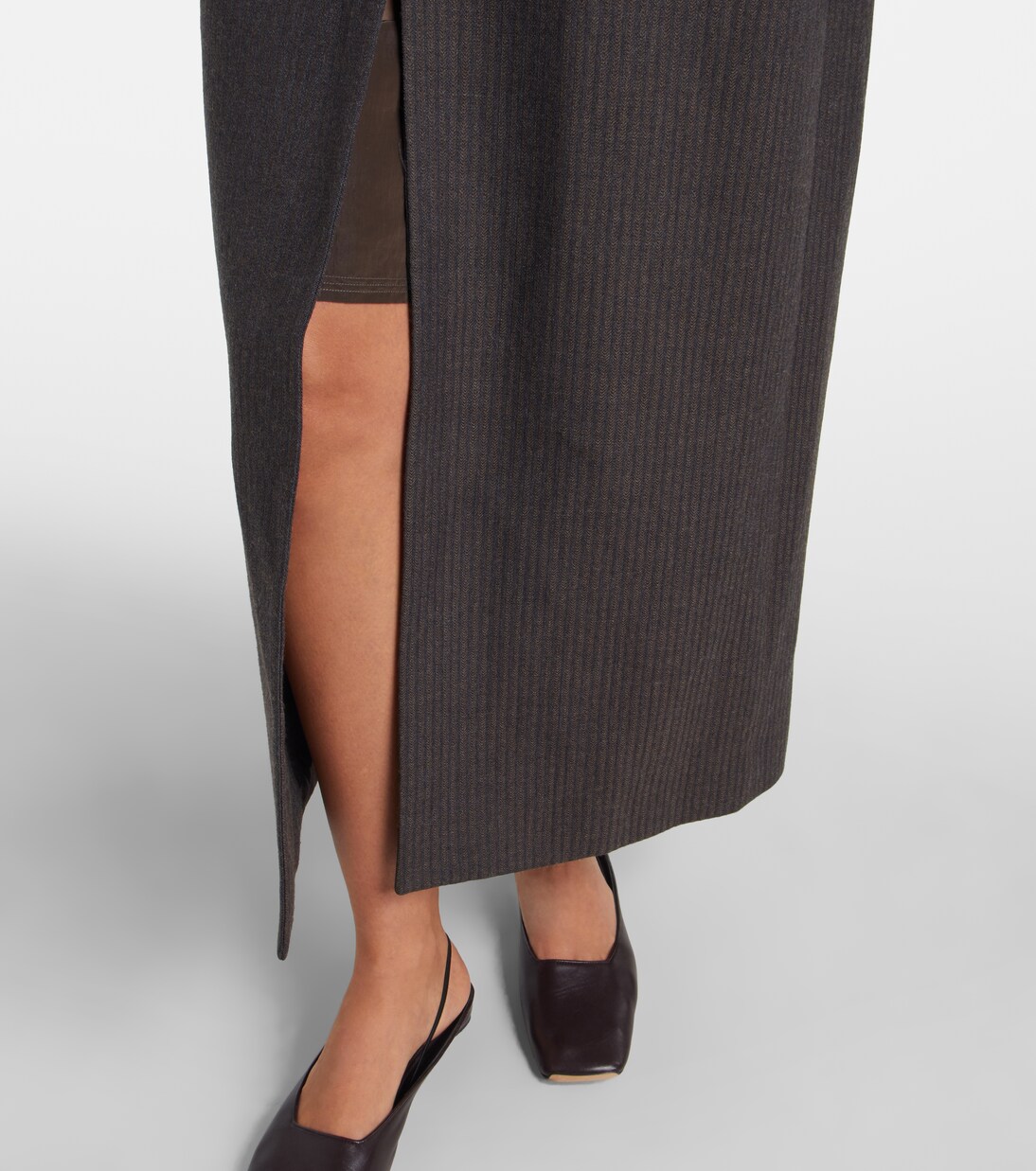 Brooke striped wool coat | Calvin Klein Collection