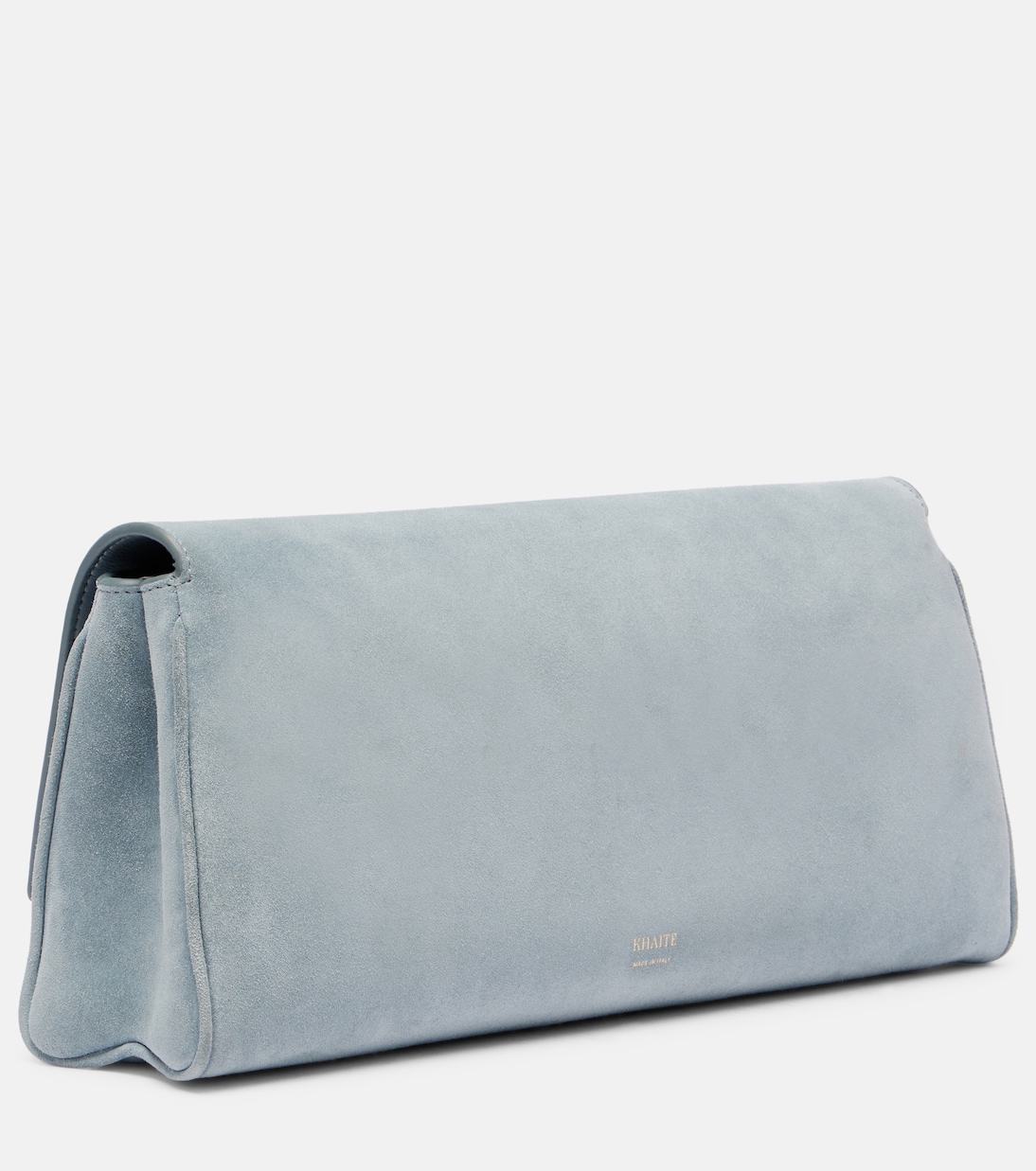 Clutch Audrey aus Veloursleder | Khaite