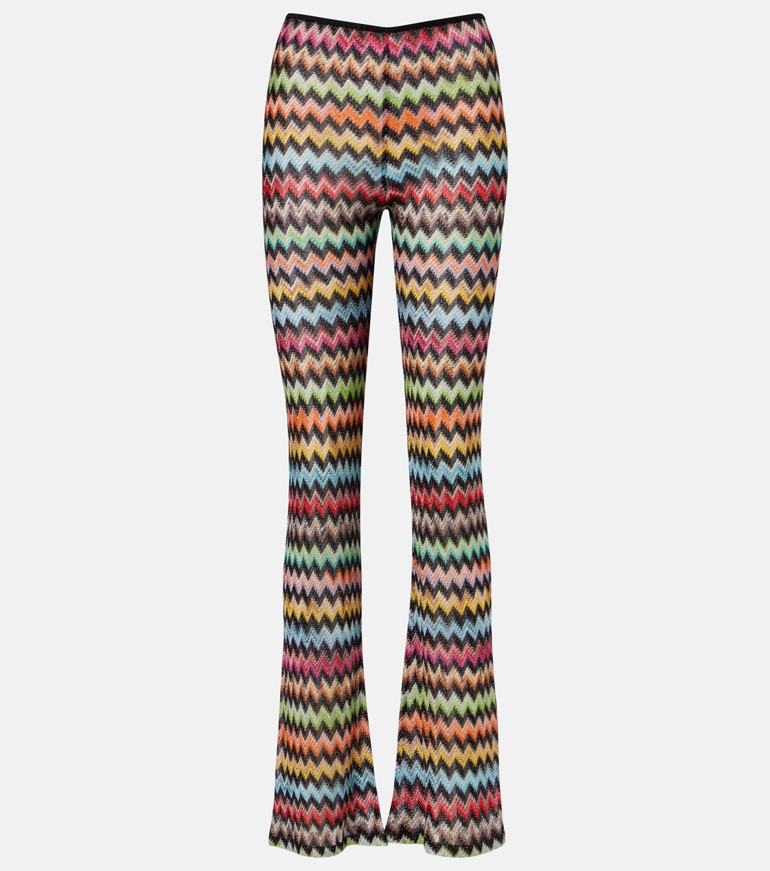 Zigzag lamé straight pants | Missoni