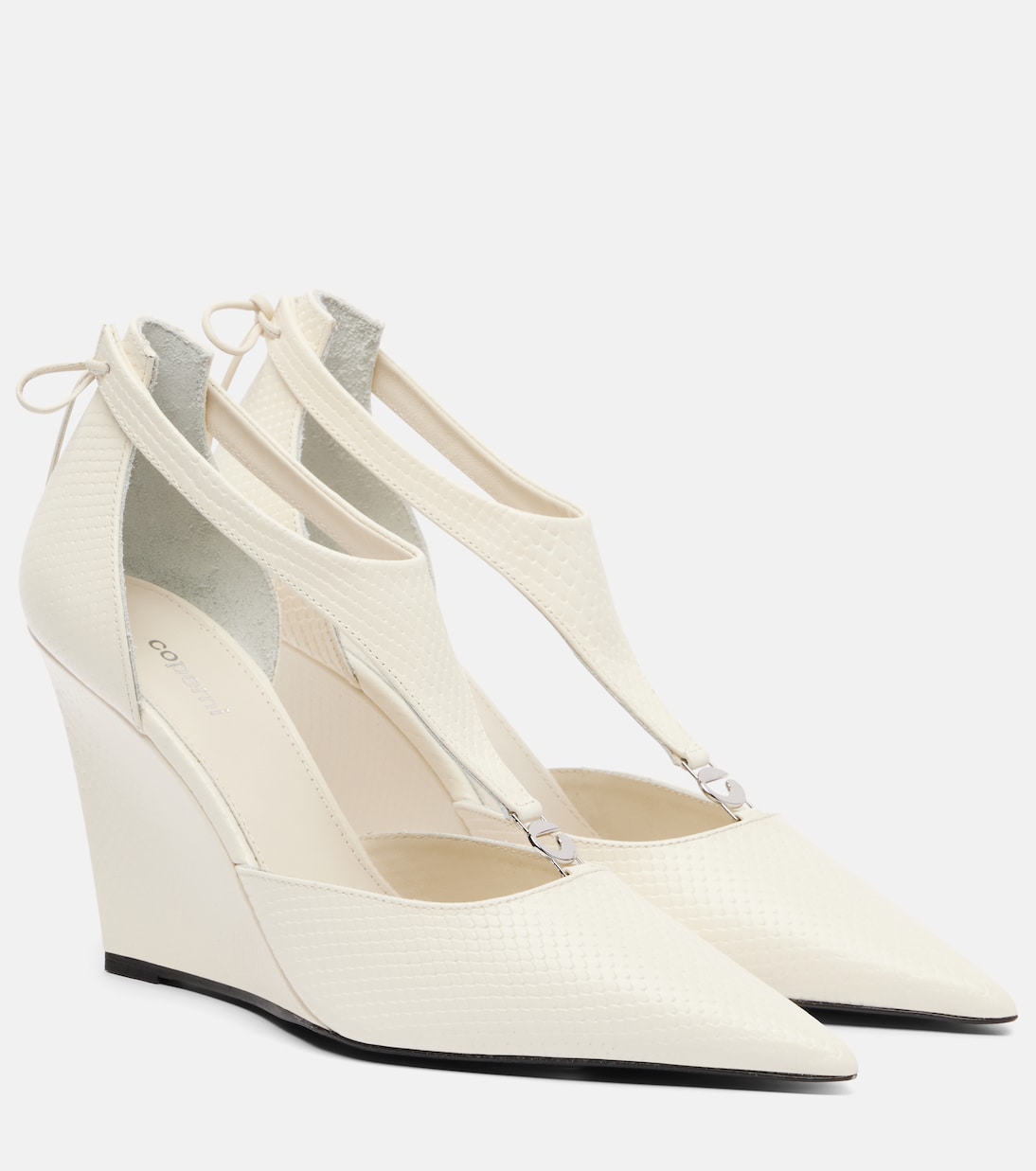 Escarpins compensés en cuir | Coperni