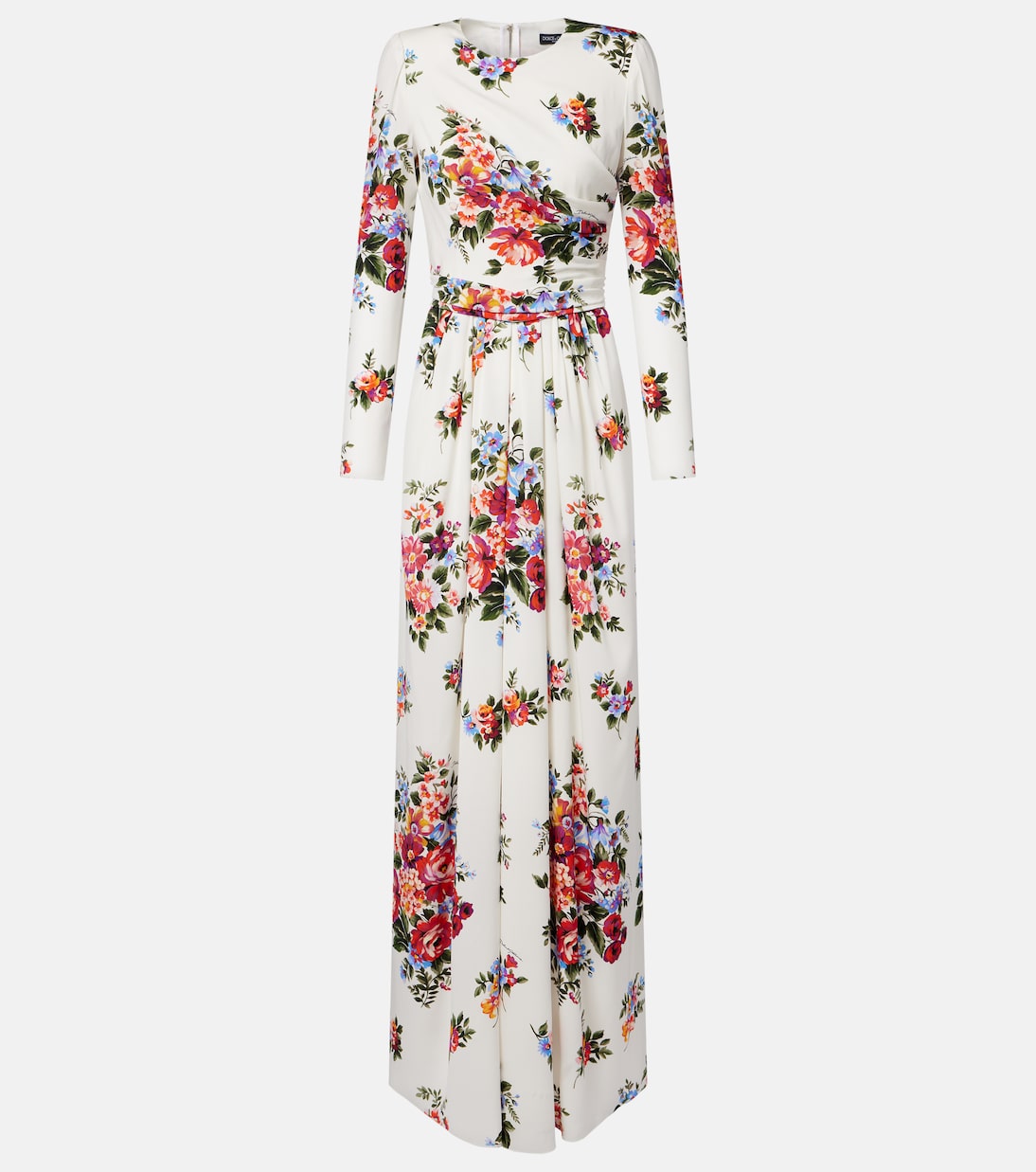 Floral silk-blend charmeuse gown | Dolce&Gabbana