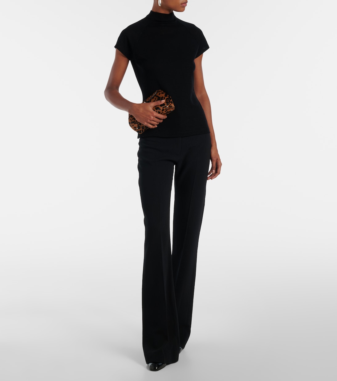 Wool jersey top | Vince