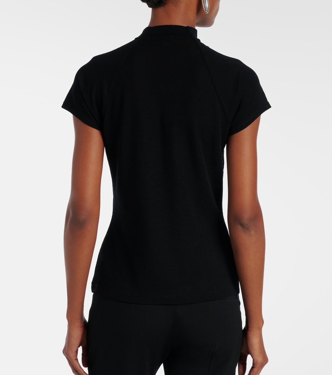 Wool jersey top | Vince