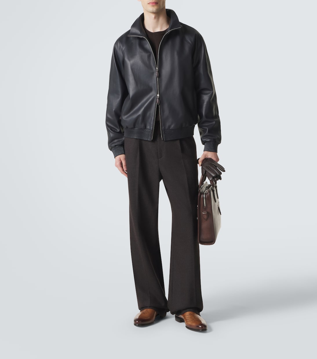 Scritto leather loafers | Berluti