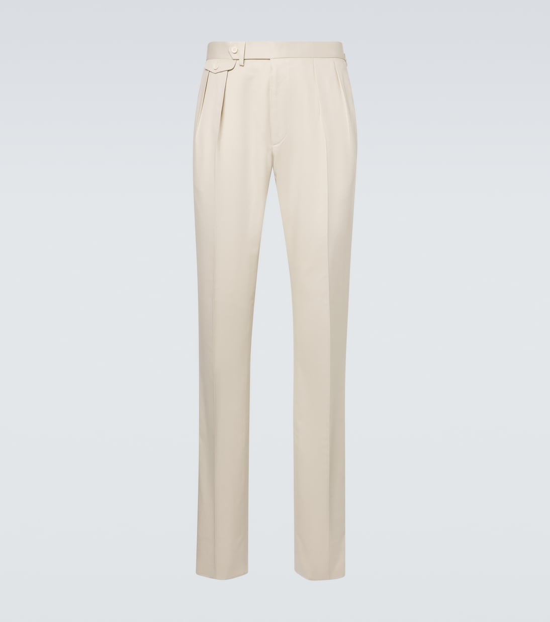Pantalones tapered Gregory de seda | Ralph Lauren Purple Label