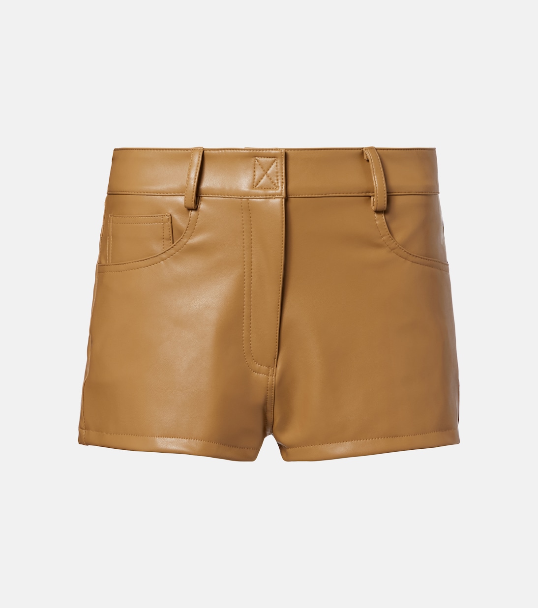PU shorts | Norma Kamali