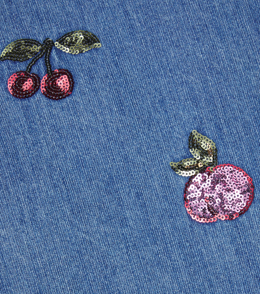 Jeanskleid Magot mit Pailletten | Konges Sløjd