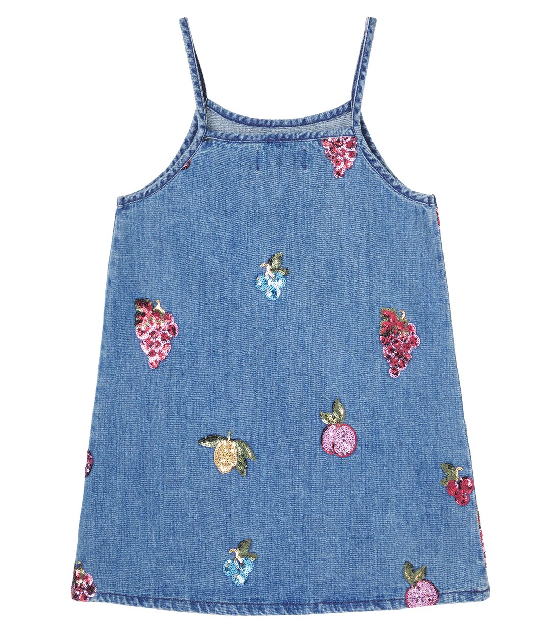 Jeanskleid Magot mit Pailletten | Konges Sløjd