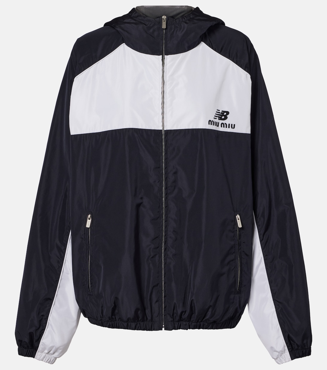 x New Balance poplin track jacket | Miu Miu