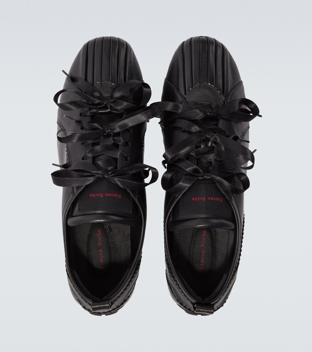 Slip-Ons Ballerina Grip aus Leder | Simone Rocha