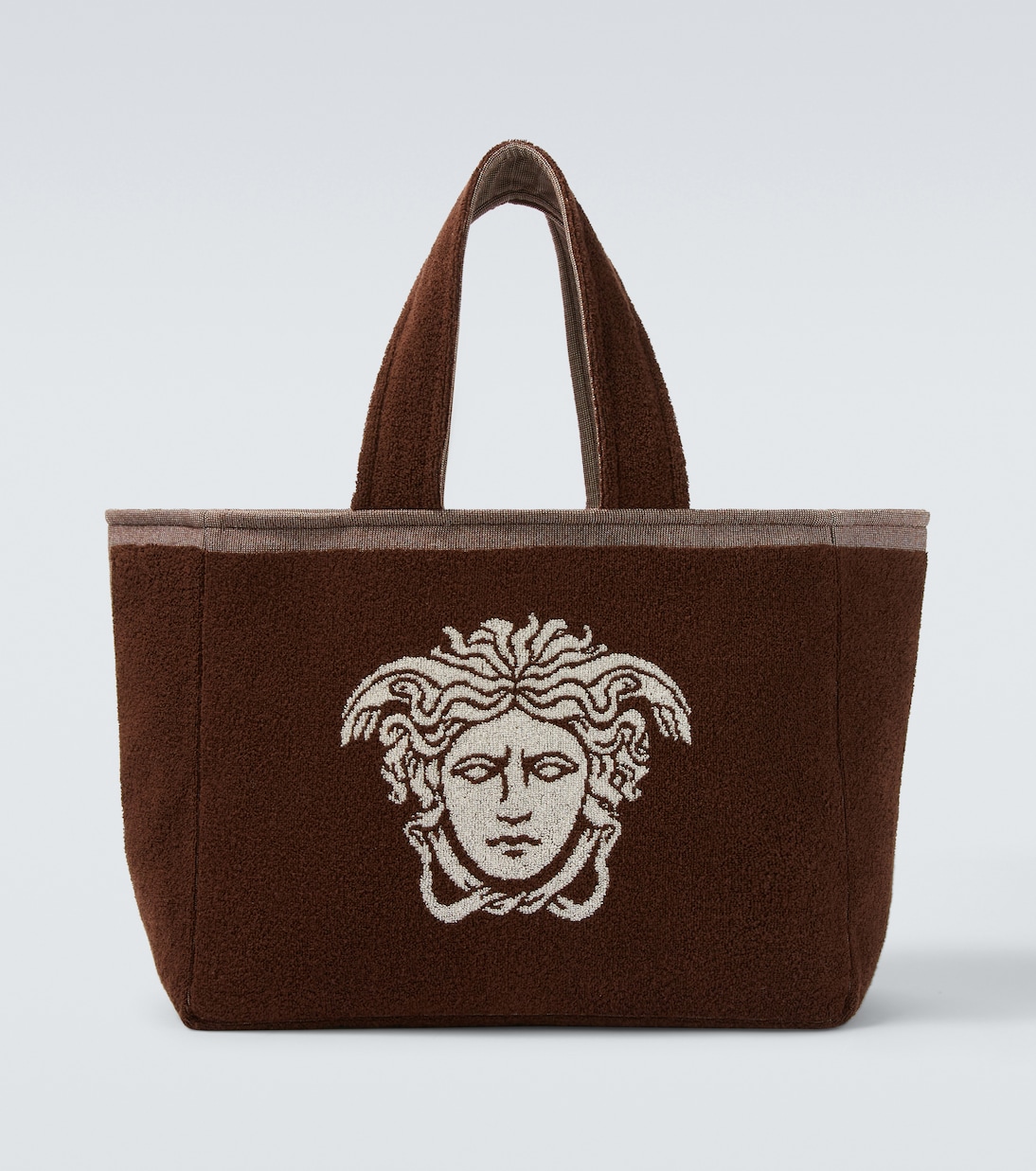 Tote Bag Medusa aus Baumwollfrottee | Versace