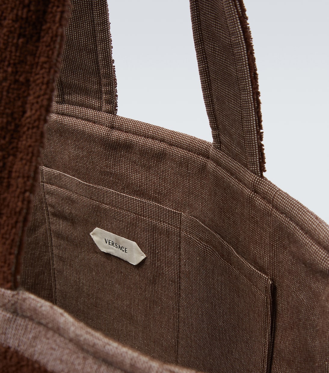 Tote Bag Medusa aus Baumwollfrottee | Versace