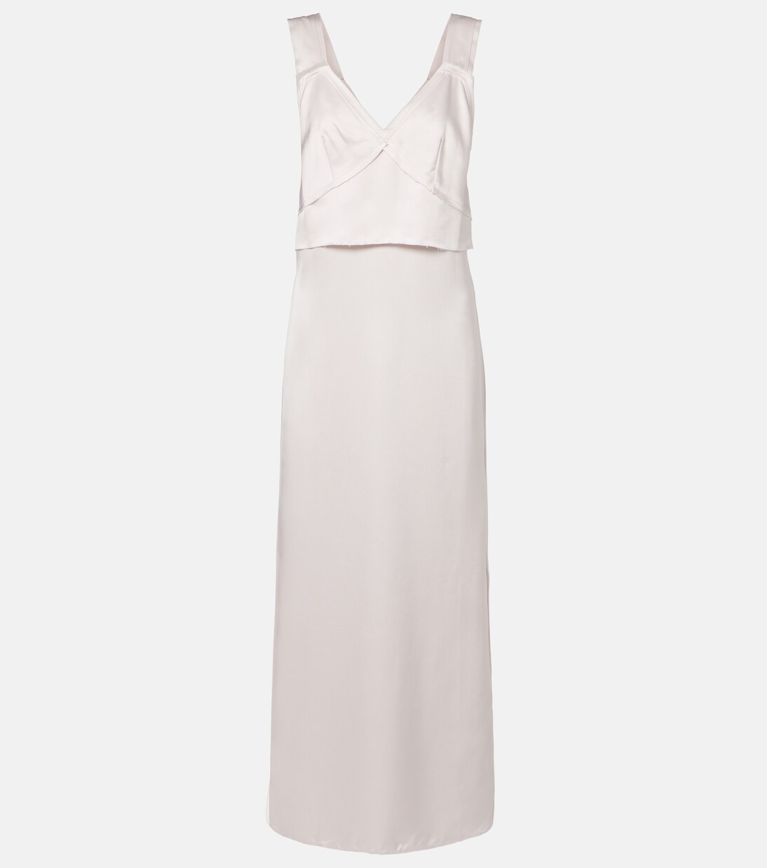 Vestido lencero de satén | Toteme