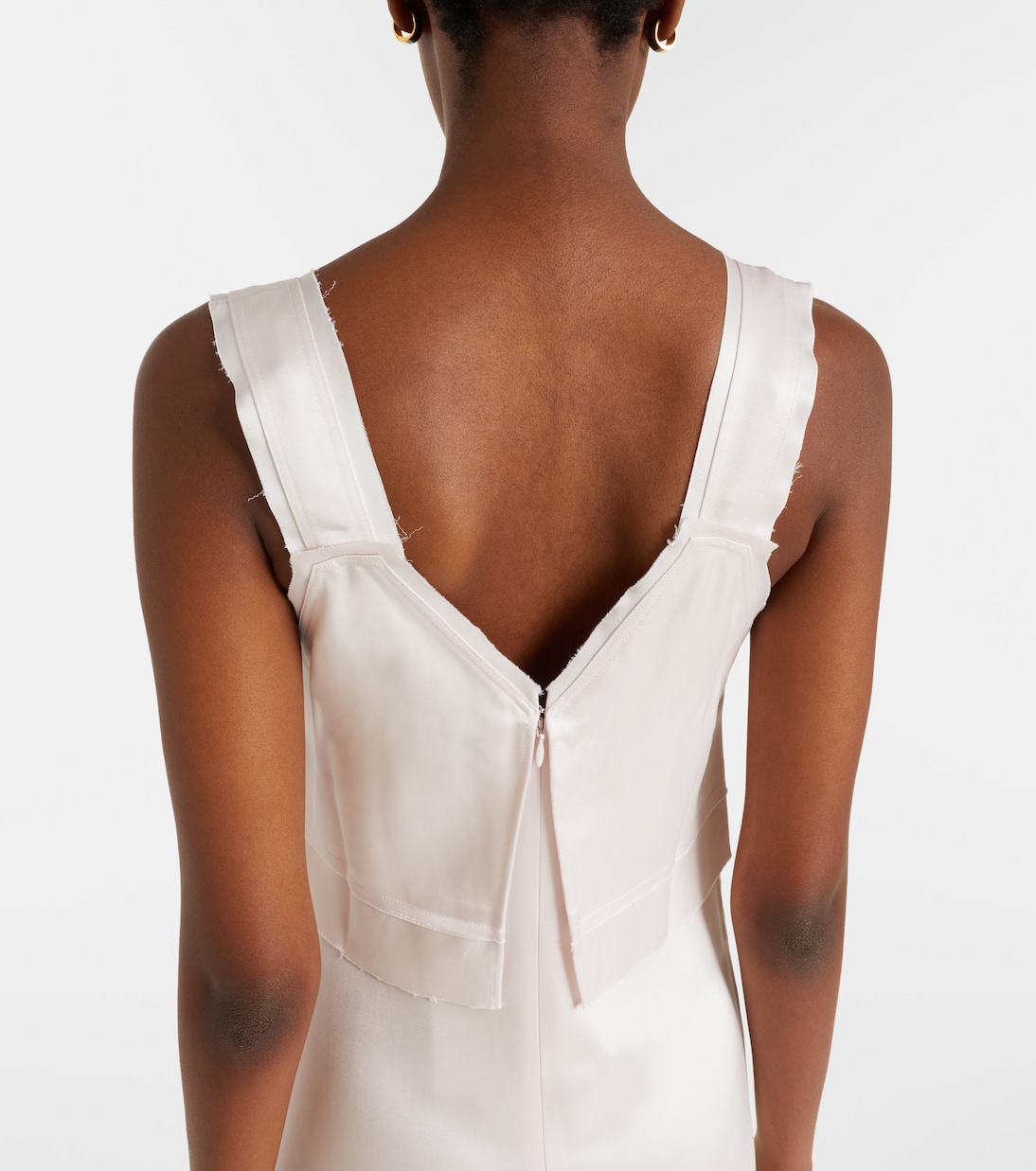 Vestido lencero de satén | Toteme