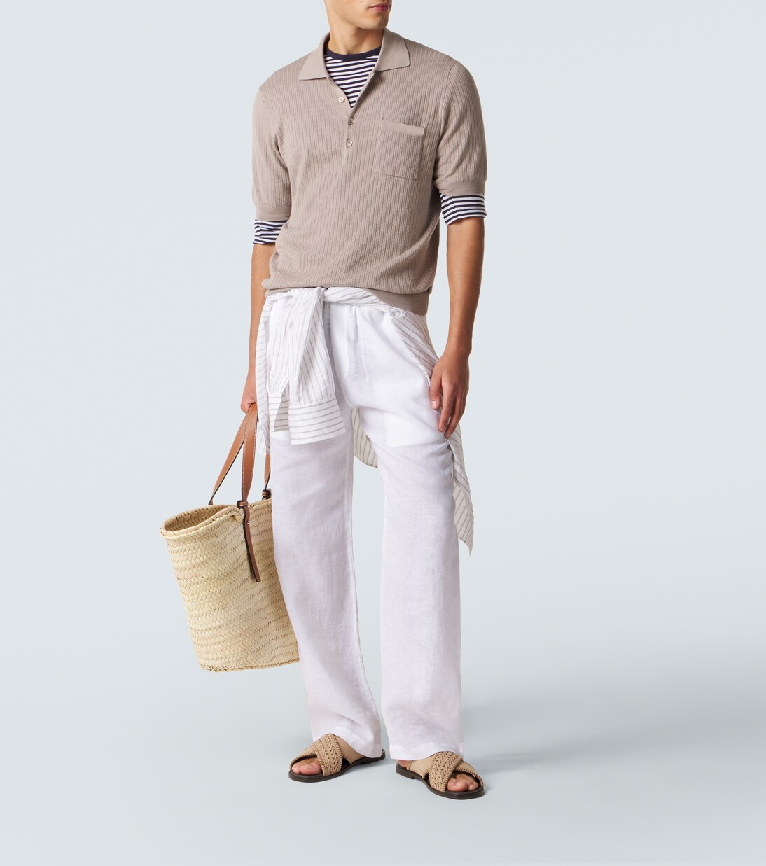 Sandalen Tex aus Veloursleder | Manolo Blahnik