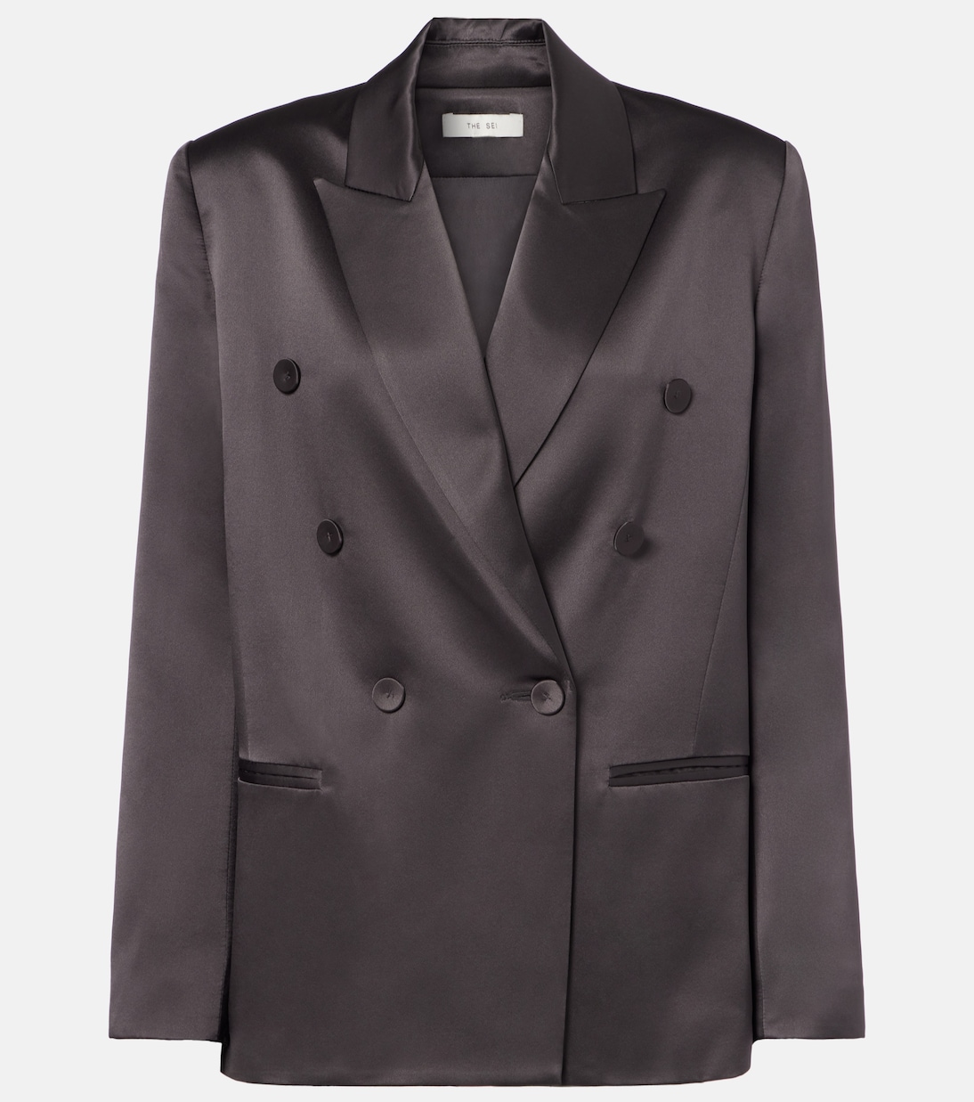 Blazer aus Seidensatin | The Sei