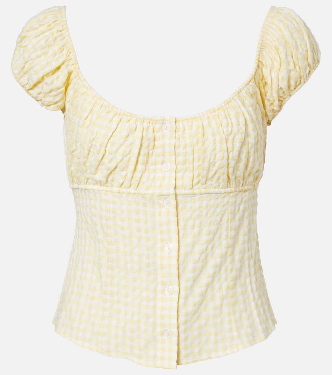 Millie gingham top | Montce