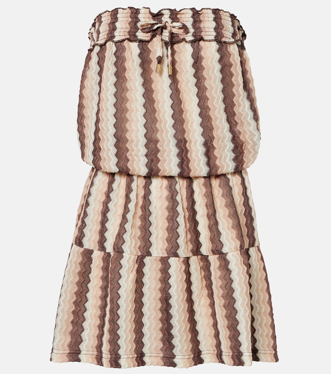 Isla strapless striped minidress | Melissa Odabash