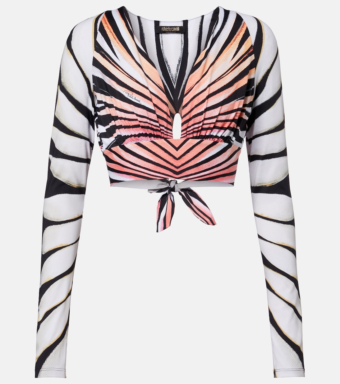 Printed crop top | Roberto Cavalli