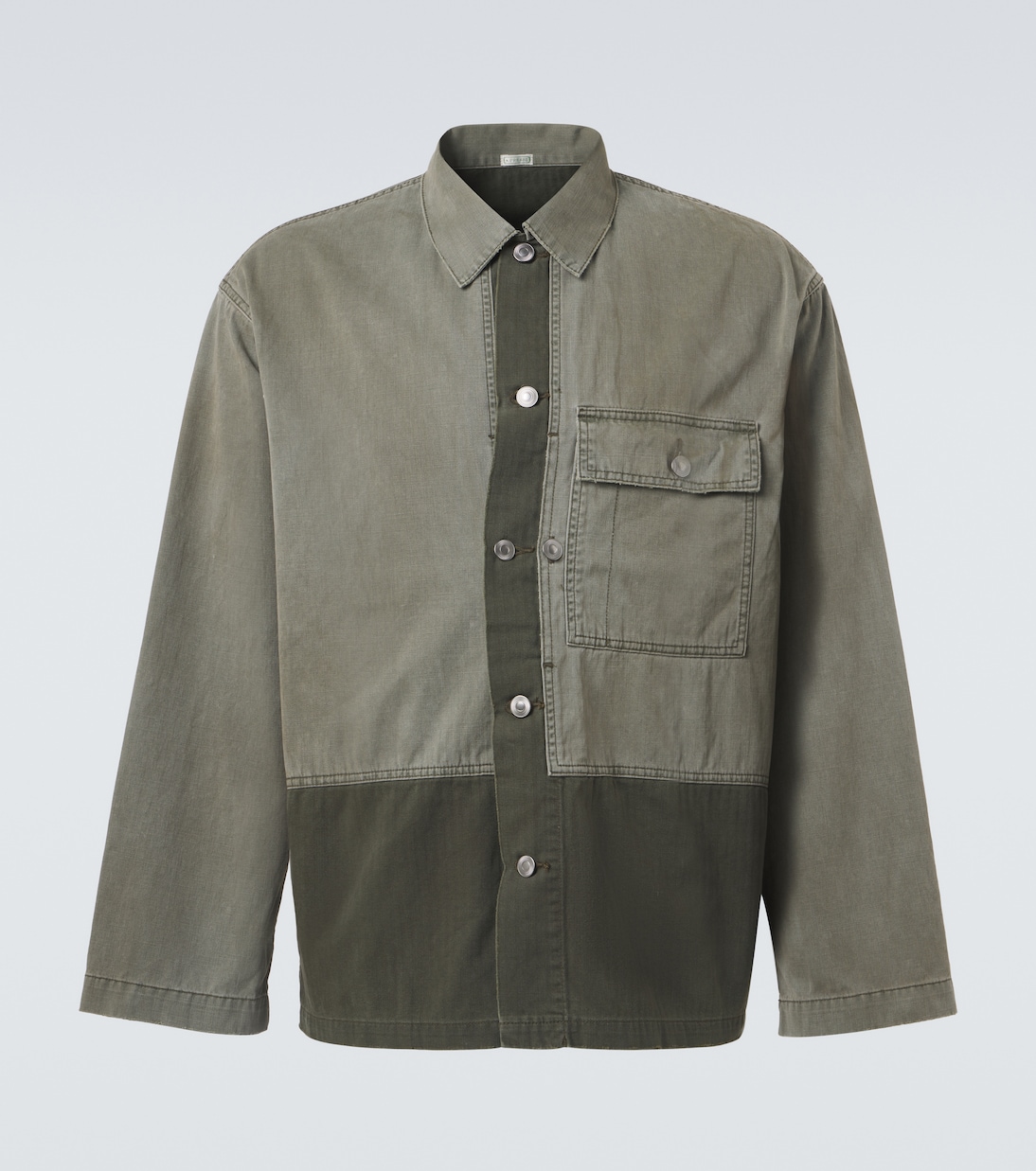 Paneled cotton jacket | A.Presse
