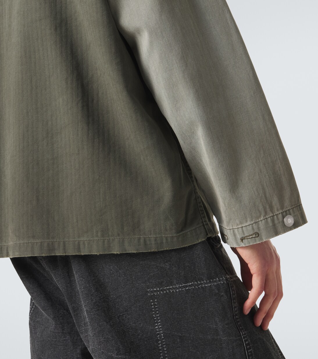 Paneled cotton jacket | A.Presse