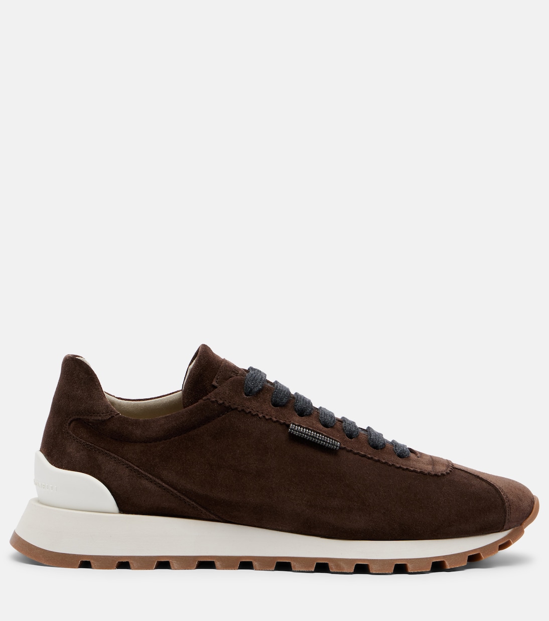 Zapatillas de ante con cuentas Monili | Brunello Cucinelli