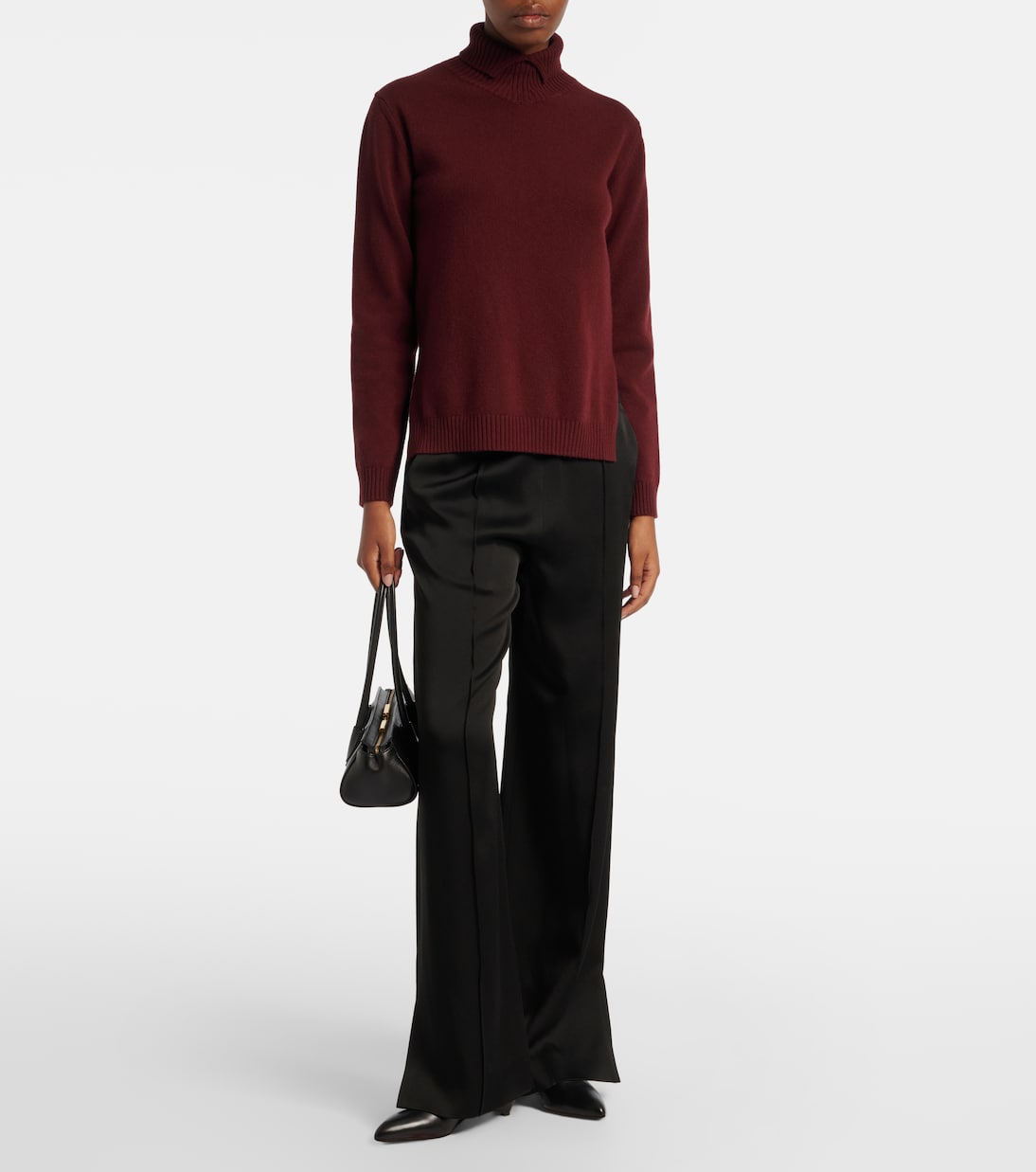 Jersey de cuello alto de lana | Jil Sander