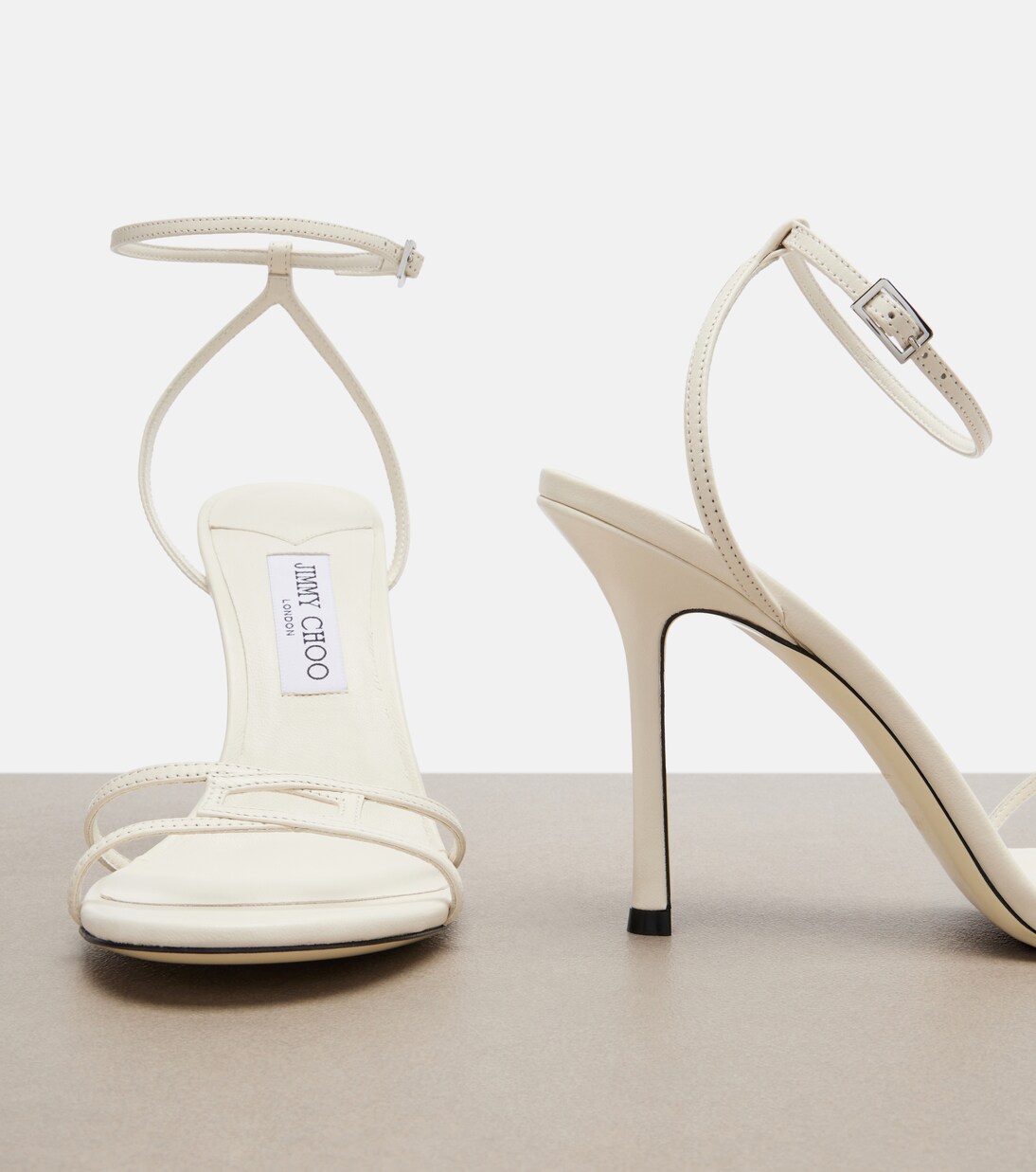 1998 Leo leather sandals | Jimmy Choo