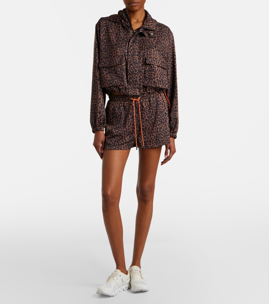 Ludlow Ace leopard-print track jacket | The Upside