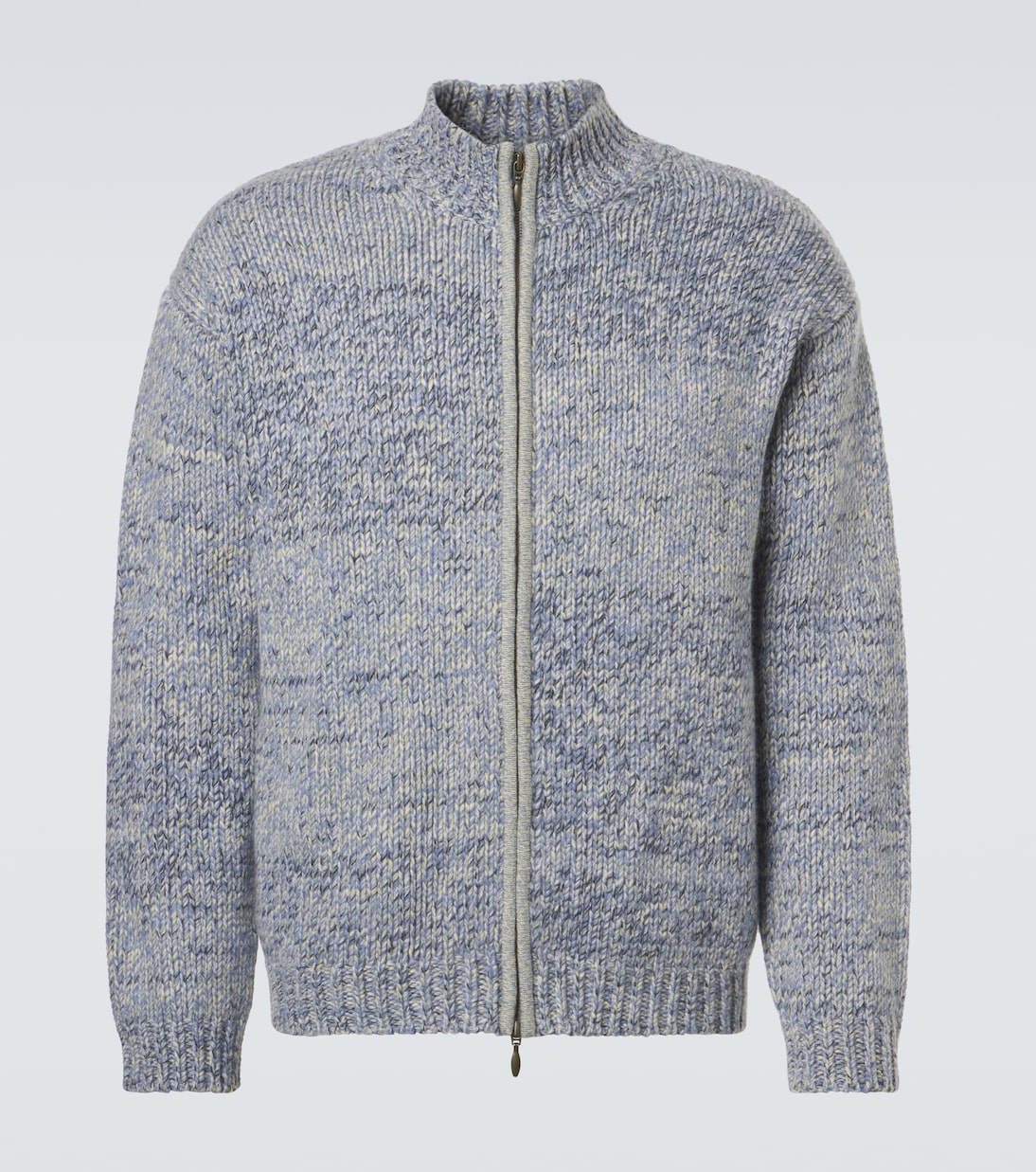 Lamdu cashmere zip-up cardigan | Le Kasha