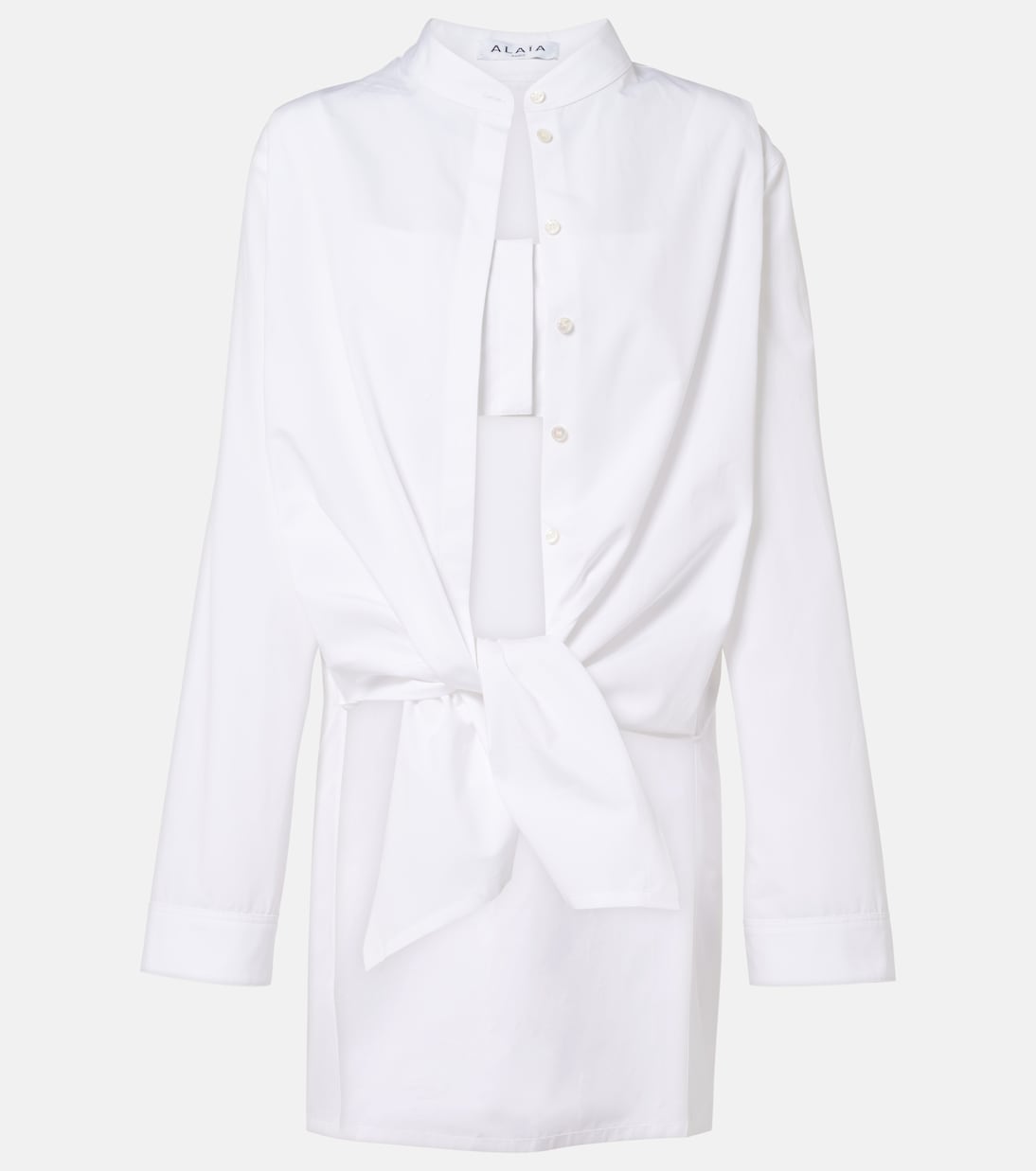 Blouse en popeline de coton | Alaïa