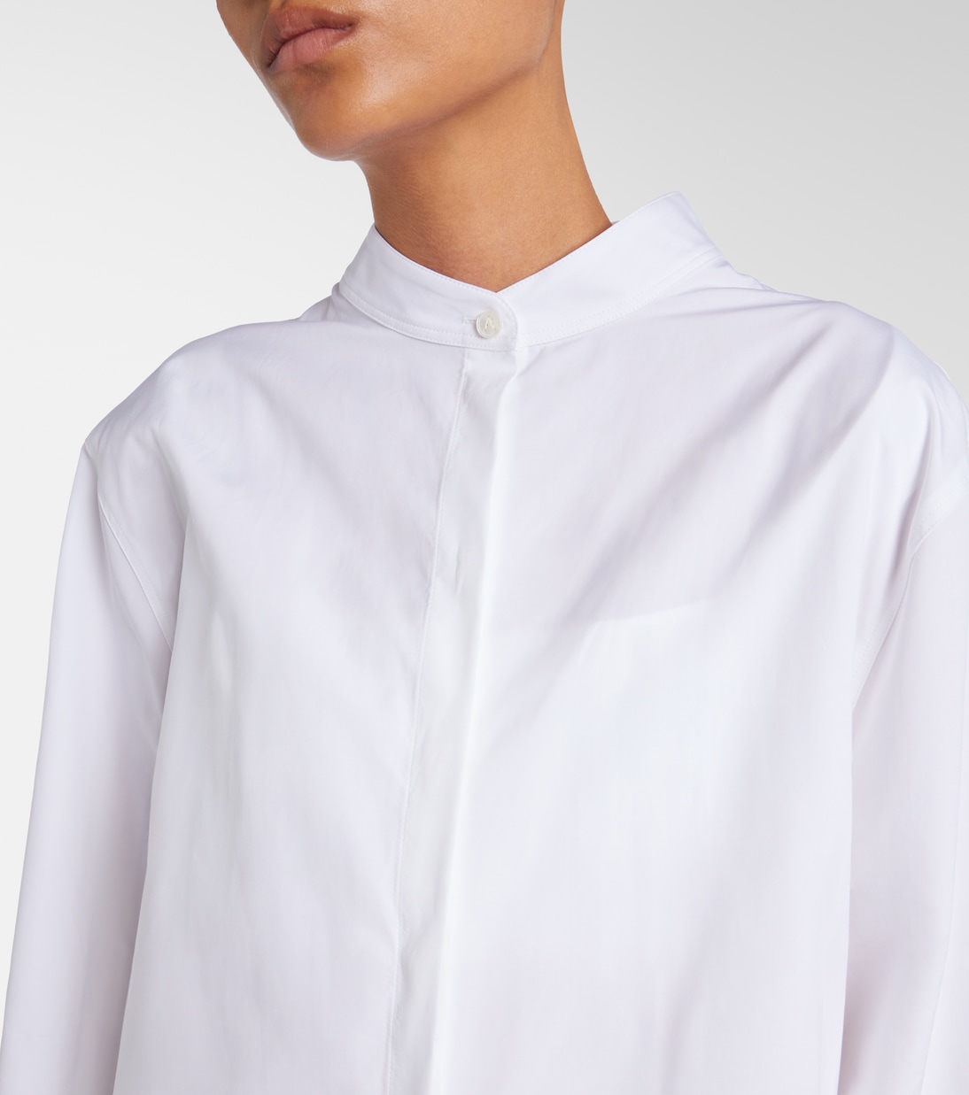 Blouse en popeline de coton | Alaïa
