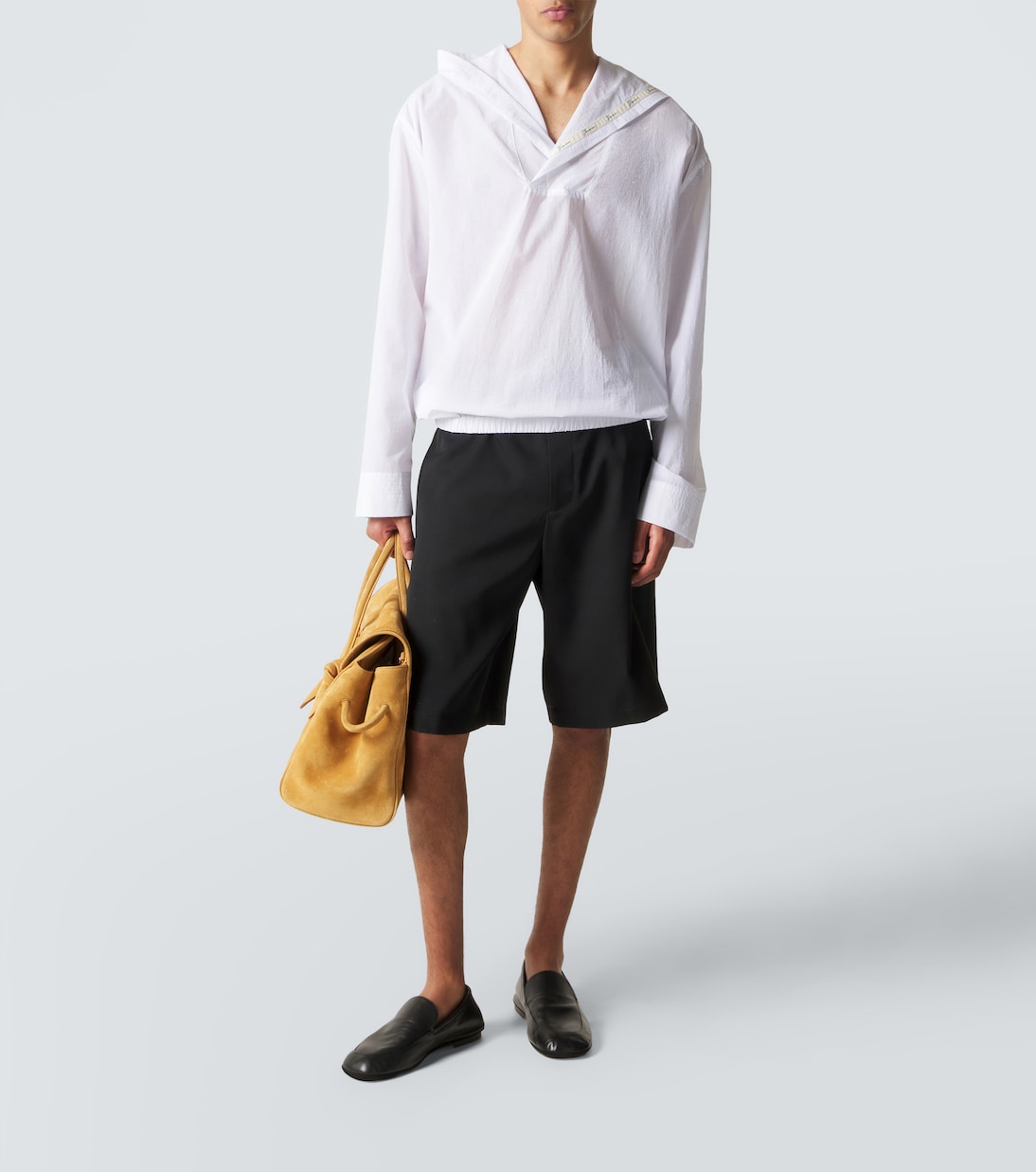 Haut Marin cotton-blend shirt | Jacquemus