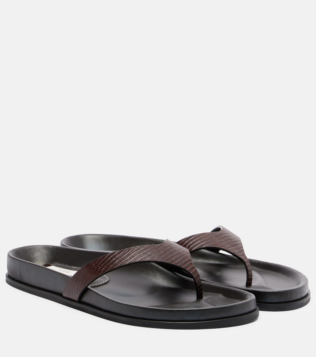 Sandalias de dedo de piel | Toteme