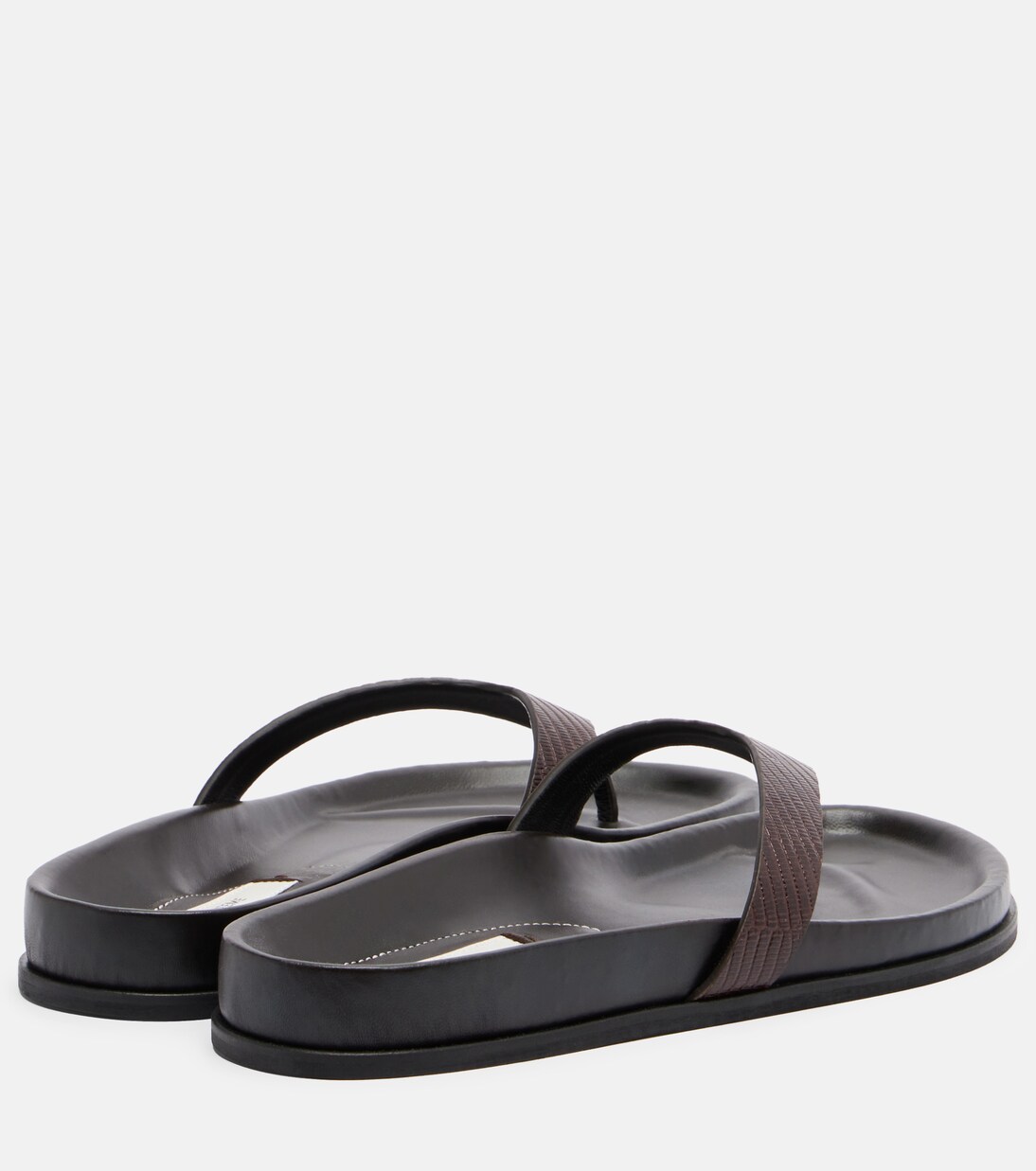 Sandalias de dedo de piel | Toteme