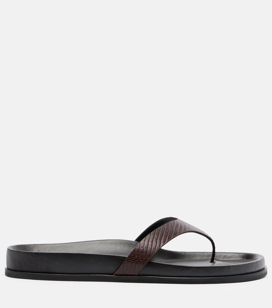 Sandalias de dedo de piel | Toteme