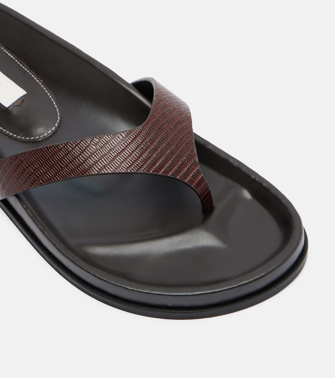 Sandalias de dedo de piel | Toteme