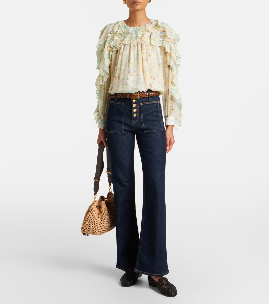 Lou flared jeans  | Ulla Johnson