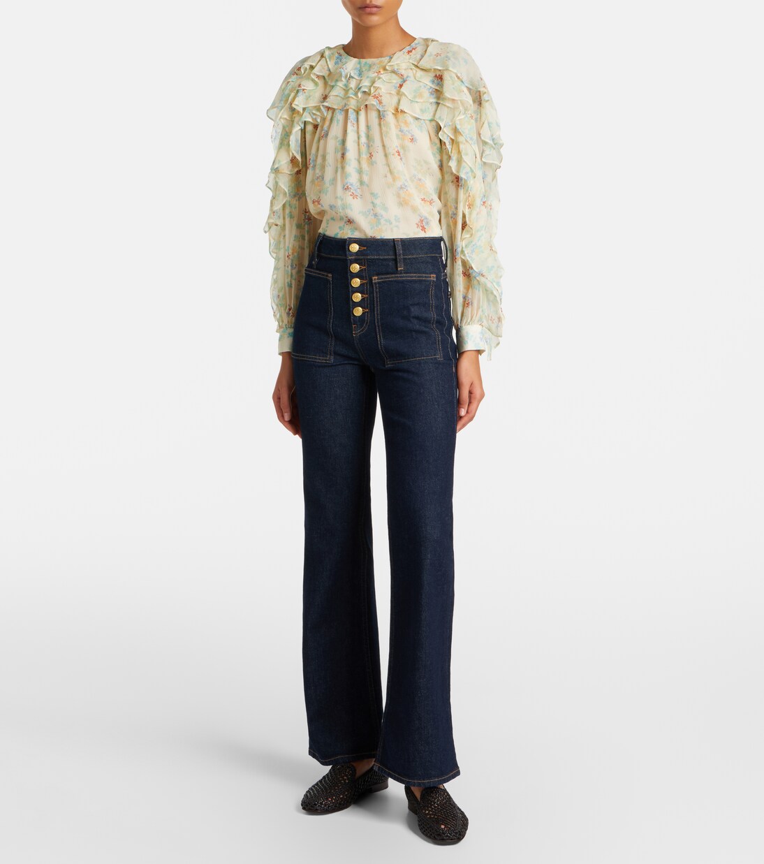 Lou flared jeans  | Ulla Johnson