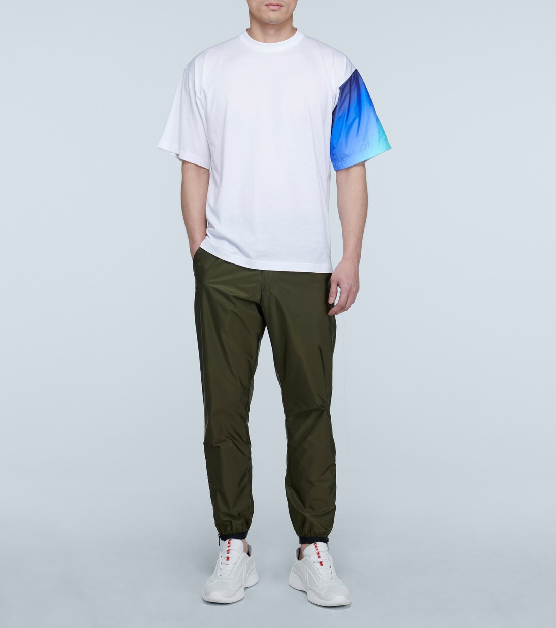 T-Shirt aus Baumwolle | Prada